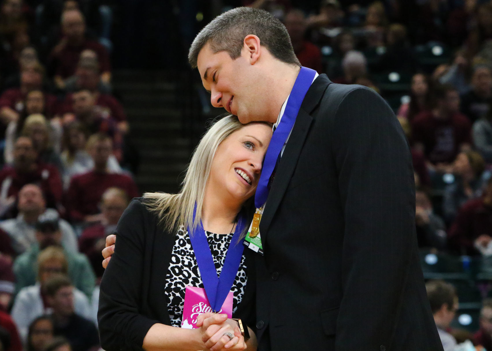 Gallery: Girls Basketball State Finals: Marquette Catholic vs. Vincennes Rivet